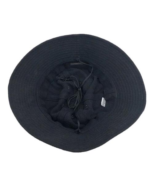 COMOLI（コモリ）COMOLI (コモリ) シルクネップハット　25SS ブラック サイズ:記載なしの古着・服飾アイテム