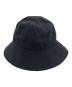 中古・古着 COMOLI (コモリ) シルクネップハット　25SS ブラック サイズ:記載なし：18000円