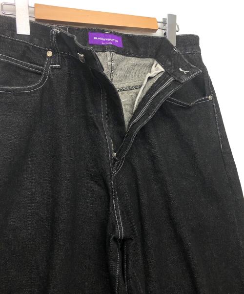 BlackEyePatch（ブラックアイパッチ）BlackEyePatch (ブラックアイパッチ) バギーデニム インディゴ サイズ:86cm (W34)の古着・服飾アイテム