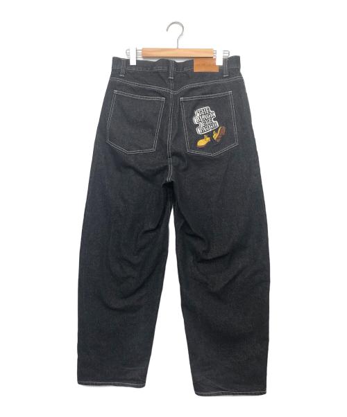 BlackEyePatch（ブラックアイパッチ）BlackEyePatch (ブラックアイパッチ) バギーデニム インディゴ サイズ:86cm (W34)の古着・服飾アイテム