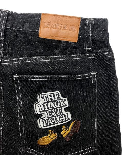 BlackEyePatch（ブラックアイパッチ）BlackEyePatch (ブラックアイパッチ) バギーデニム インディゴ サイズ:86cm (W34)の古着・服飾アイテム