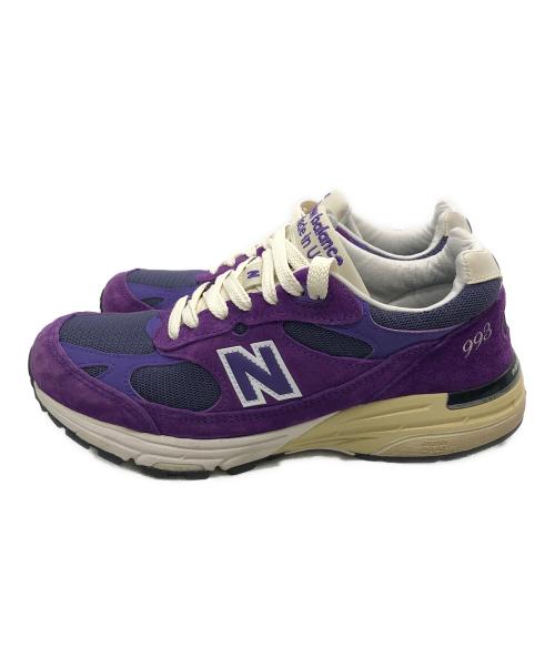 NEW BALANCE（ニューバランス）NEW BALANCE (ニューバランス) U993PG パープル サイズ:26.5の古着・服飾アイテム