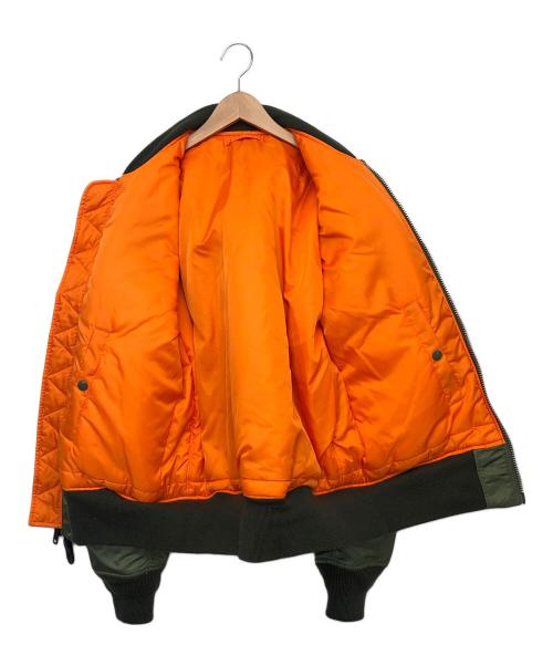 ALPHA（アルファ）ALPHA (アルファ) MA-1フライトジャケット　0615-00-573-8335 オリーブ サイズ:Lの古着・服飾アイテム