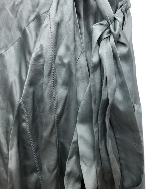 BURBERRY（バーバリー）BURBERRY (バーバリー) 半袖ワンピース スカイブルー サイズ:38の古着・服飾アイテム