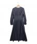 中古・古着 ANAYI (アナイ) 長袖ワンピース ネイビー サイズ:38 未使用品：8000円
