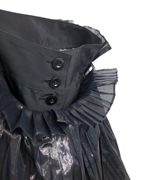 sacai（サカイ）sacai (サカイ) フレアプリーツ ブラック サイズ:２の古着・服飾アイテム