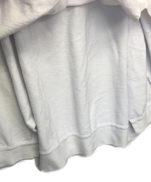 Maison Margiela（メゾンマルジェラ）Maison Margiela (メゾンマルジェラ) ケープフーディーパーカー ホワイト サイズ:Mの古着・服飾アイテム