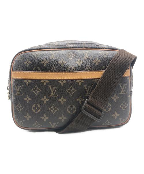 LOUIS VUITTON（ルイ ヴィトン）LOUIS VUITTON (ルイ ヴィトン) モノグラム 	リポーターPM ブラウンの古着・服飾アイテム