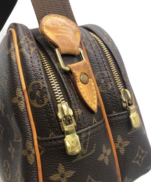 LOUIS VUITTON（ルイ ヴィトン）LOUIS VUITTON (ルイ ヴィトン) モノグラム 	リポーターPM ブラウンの古着・服飾アイテム