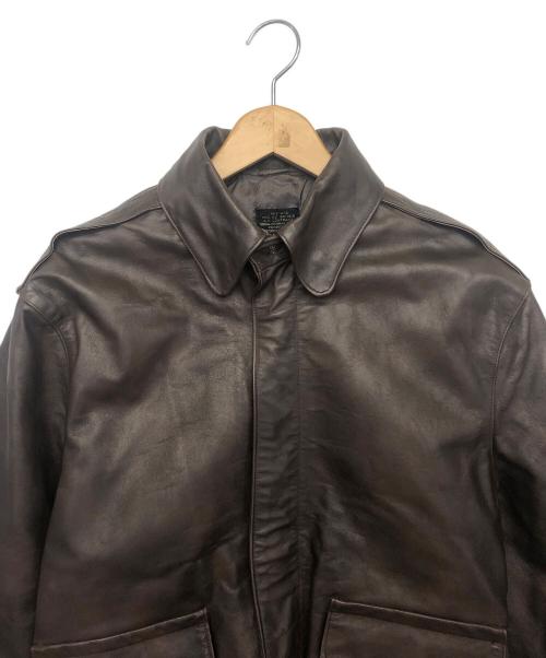 US ARMY（ユーエスアーミー）US ARMY (ユーエスアーミー) TYPE Aー2 ブラウン サイズ:38の古着・服飾アイテム