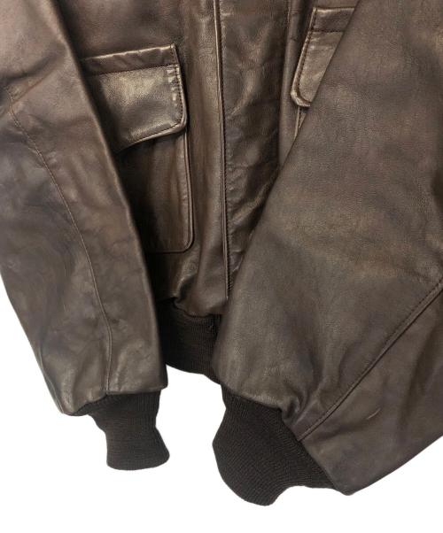 US ARMY（ユーエスアーミー）US ARMY (ユーエスアーミー) TYPE Aー2 ブラウン サイズ:38の古着・服飾アイテム