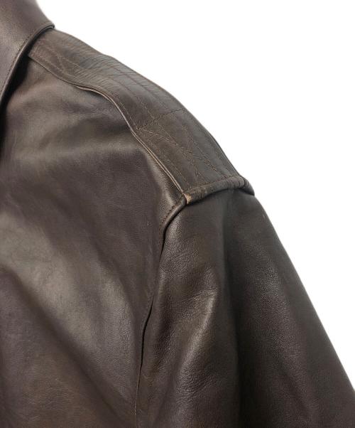 US ARMY（ユーエスアーミー）US ARMY (ユーエスアーミー) TYPE Aー2 ブラウン サイズ:38の古着・服飾アイテム