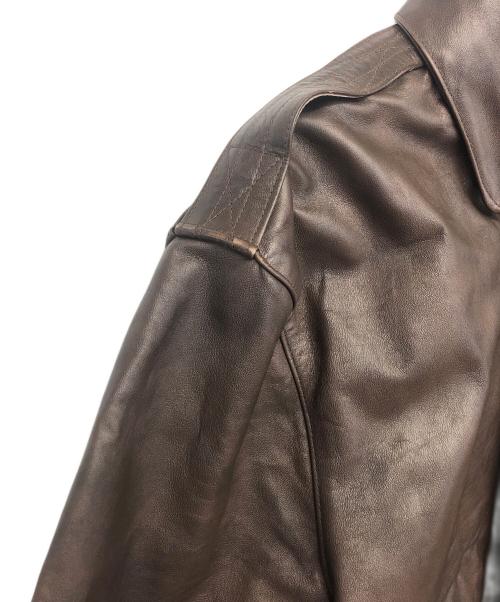 US ARMY（ユーエスアーミー）US ARMY (ユーエスアーミー) TYPE Aー2 ブラウン サイズ:38の古着・服飾アイテム