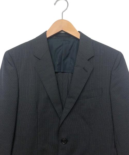 EPOCA UOMO（エポカ ウォモ）EPOCA UOMO (エポカ ウォモ) ピンストライプ　2Bスーツ ブラック サイズ:44の古着・服飾アイテム