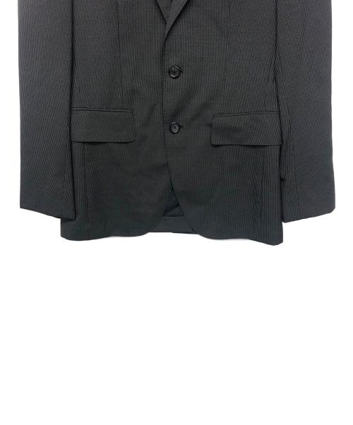 EPOCA UOMO（エポカ ウォモ）EPOCA UOMO (エポカ ウォモ) ピンストライプ　2Bスーツ ブラック サイズ:44の古着・服飾アイテム