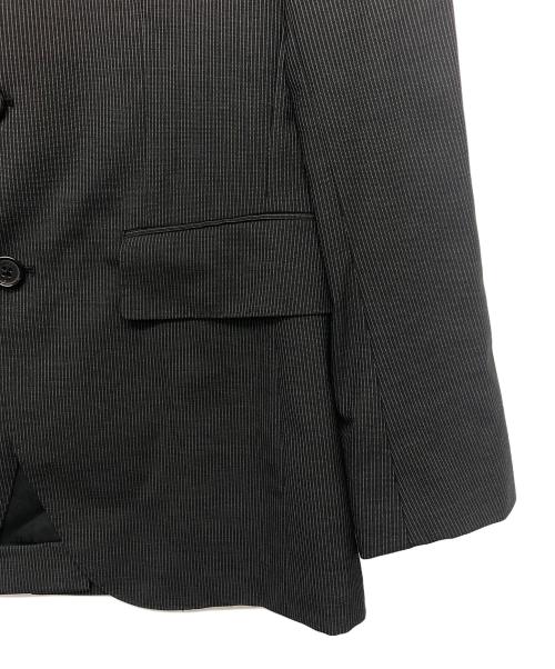 EPOCA UOMO（エポカ ウォモ）EPOCA UOMO (エポカ ウォモ) ピンストライプ　2Bスーツ ブラック サイズ:44の古着・服飾アイテム