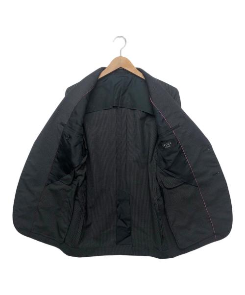 EPOCA UOMO（エポカ ウォモ）EPOCA UOMO (エポカ ウォモ) ピンストライプ　2Bスーツ ブラック サイズ:44の古着・服飾アイテム