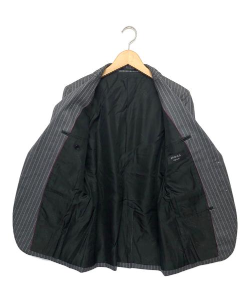 EPOCA UOMO（エポカ ウォモ）EPOCA UOMO (エポカ ウォモ) M1H23-403-08　2Bスーツ グレー サイズ:44の古着・服飾アイテム