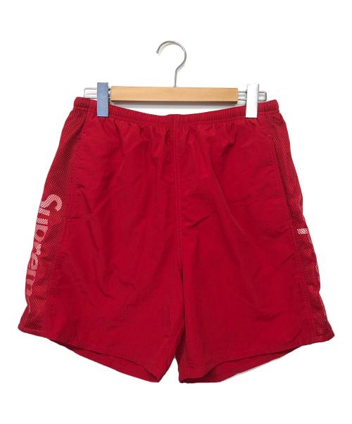 SUPREME（シュプリーム）Supreme (シュプリーム) スイムパンツ レッド サイズ:Mの古着・服飾アイテム