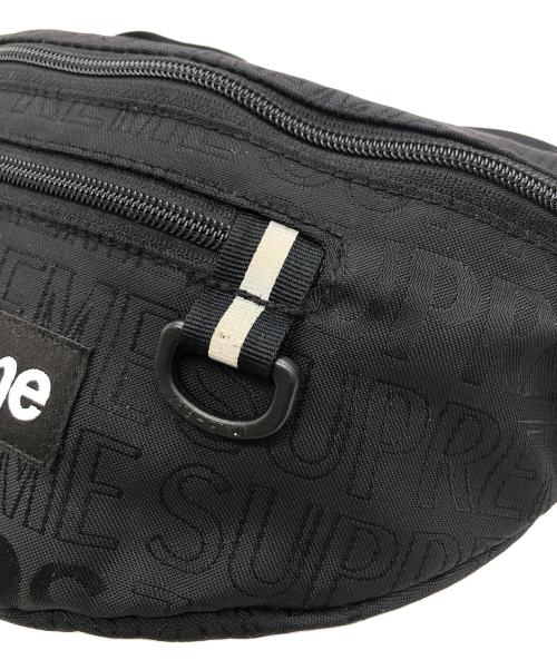 SUPREME（シュプリーム）SUPREME (シュプリーム) ウエストバッグ ブラックの古着・服飾アイテム