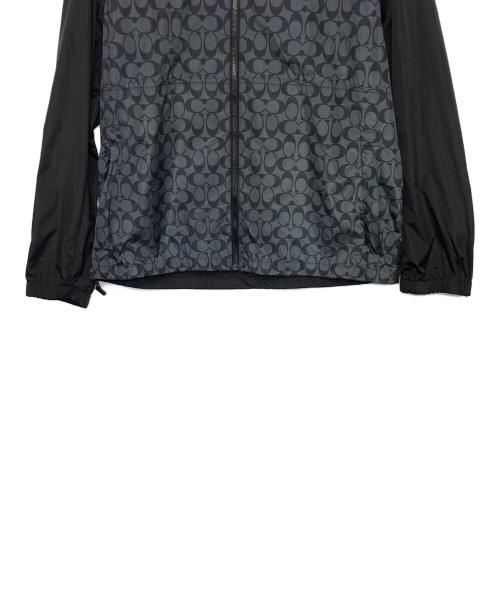COACH（コーチ）COACH (コーチ) CO805　ナイロンパーカー ブラック サイズ:XLの古着・服飾アイテム