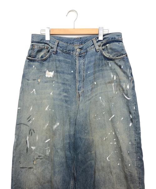 Acne studios（アクネ ストゥディオス）ACNE STUDIOS (アクネ ストゥディオス) 2023F FN TRAFALGAR ブルー サイズ:106cm(W42)の古着・服飾アイテム