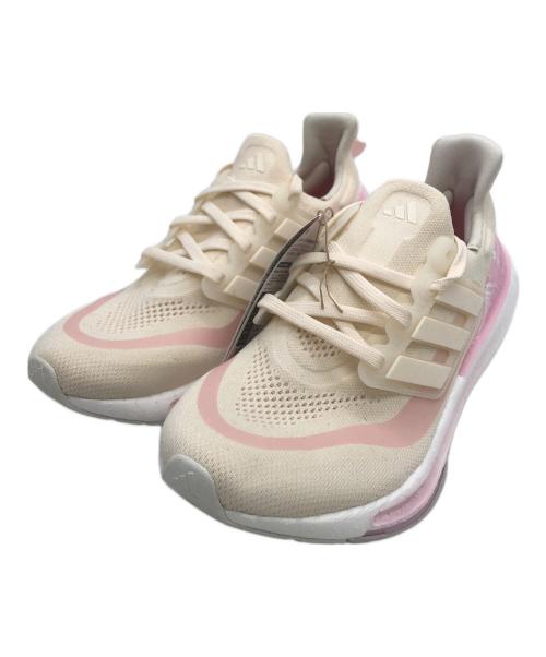 adidas（アディダス）adidas (アディダス) ウルトラブースト スニーカー ピンクベージュ サイズ:23.5cmの古着・服飾アイテム