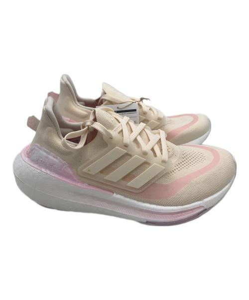 adidas（アディダス）adidas (アディダス) ウルトラブースト スニーカー ピンクベージュ サイズ:23.5cmの古着・服飾アイテム