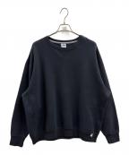 RUSSELL ATHLETICラッセルアスレチック）の古着「クルーネックスウェット」｜ブラック