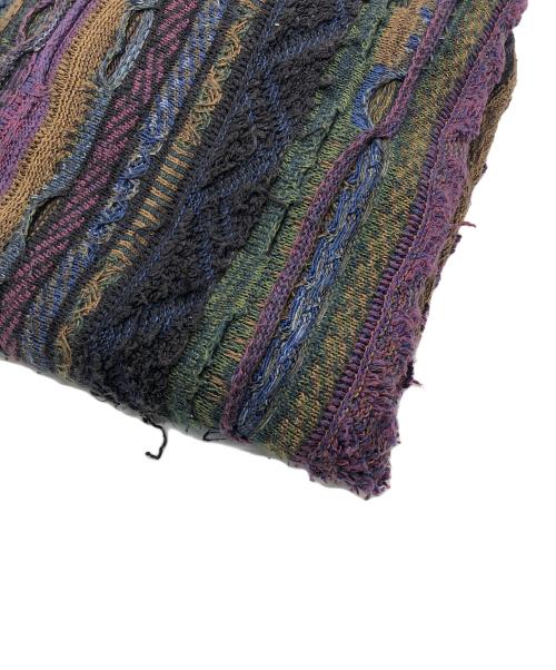 CELLINNI（チェリーニ）CELLINNI (CELLINNI) 厚手ニット パープル サイズ:3Xの古着・服飾アイテム