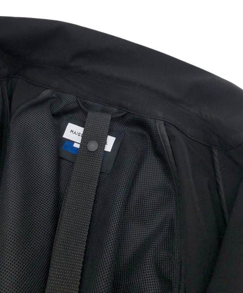 MAISON SPECIAL（メゾンスペシャル）MAISON SPECIAL (メゾンスペシャル) ナイロンテーラードジャケット ブラック サイズ:１の古着・服飾アイテム