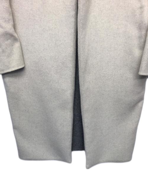 ENFOLD（エンフォルド）ENFOLD (エンフォルド) 300BA630-1670　ウールコート アイボリー サイズ:36の古着・服飾アイテム