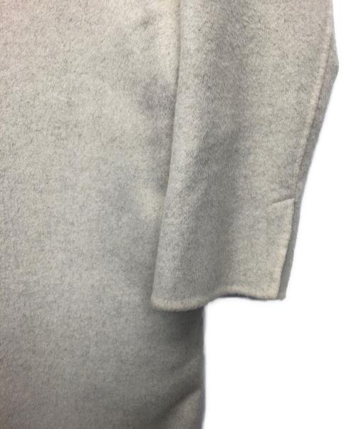 ENFOLD（エンフォルド）ENFOLD (エンフォルド) 300BA630-1670　ウールコート アイボリー サイズ:36の古着・服飾アイテム