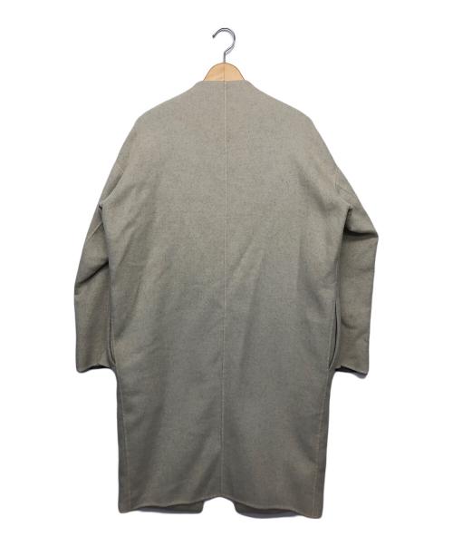 ENFOLD（エンフォルド）ENFOLD (エンフォルド) 300BA630-1670　ウールコート アイボリー サイズ:36の古着・服飾アイテム