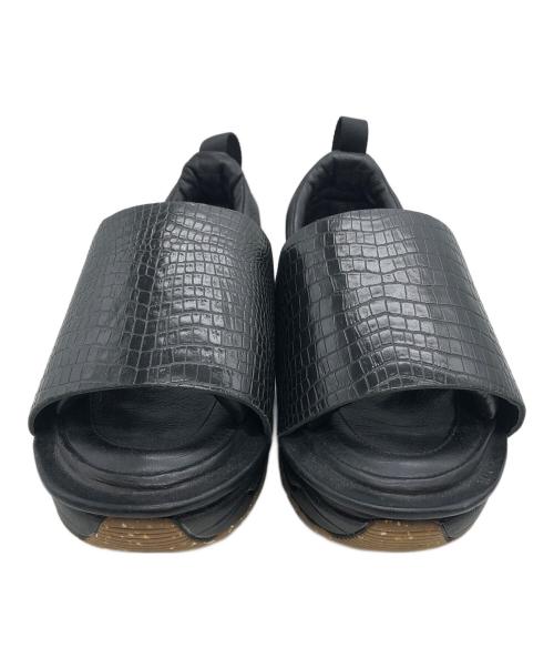 TOGA ARCHIVES（トーガアーカイブス）TOGA ARCHIVES (トーガアーカイブス) 厚底サンダル ブラック サイズ:27cmの古着・服飾アイテム