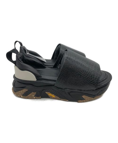 TOGA ARCHIVES（トーガアーカイブス）TOGA ARCHIVES (トーガアーカイブス) 厚底サンダル ブラック サイズ:27cmの古着・服飾アイテム