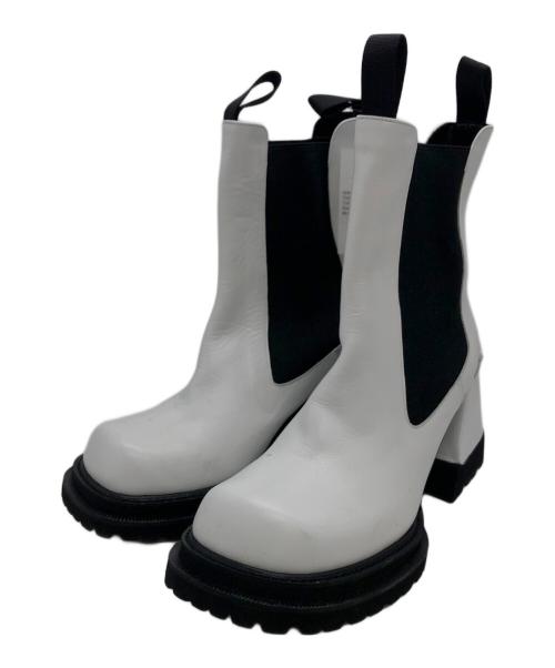 TOGA（トーガ）TOGA (トーガ) サイドゴアブーツ ホワイト サイズ:不明の古着・服飾アイテム