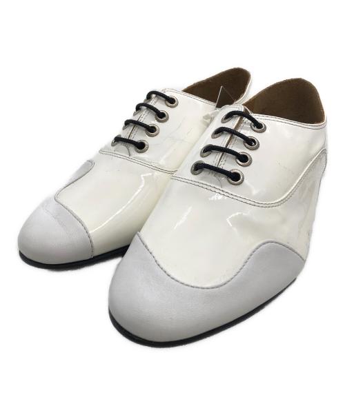 TOGA PULLA（トーガ プルラ）TOGA PULLA (トーガ プルラ) レースアップシューズ ホワイト サイズ:23.5cmの古着・服飾アイテム