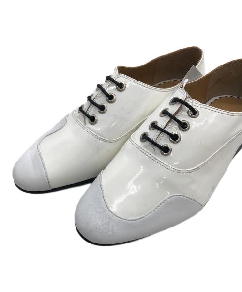 TOGA PULLA（トーガ プルラ）TOGA PULLA (トーガ プルラ) レースアップシューズ ホワイト サイズ:23.5cmの古着・服飾アイテム