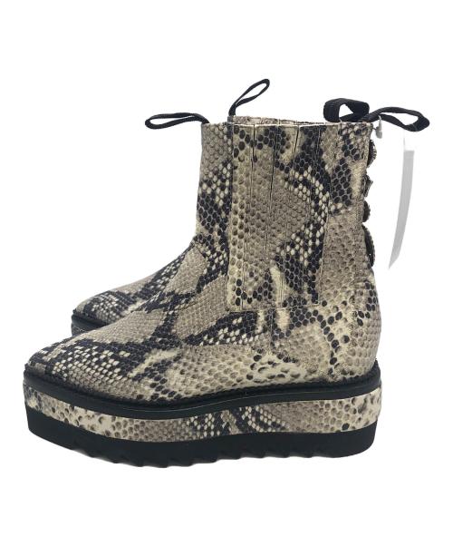 TOGA ARCHIVES（トーガアーカイブス）TOGA ARCHIVES (トーガアーカイブス) 厚底ブーツ ベージュ サイズ:37の古着・服飾アイテム