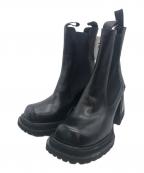 TOGAトーガ）の古着「サイドゴアブーツ」｜ブラック