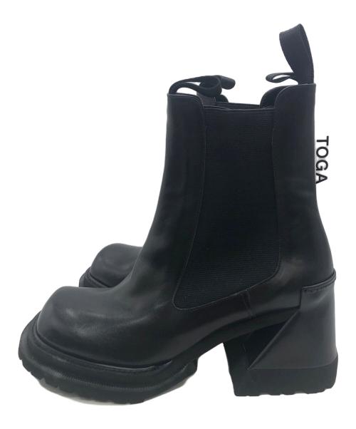 TOGA（トーガ）TOGA (トーガ) サイドゴアブーツ ブラック サイズ:記載なしの古着・服飾アイテム