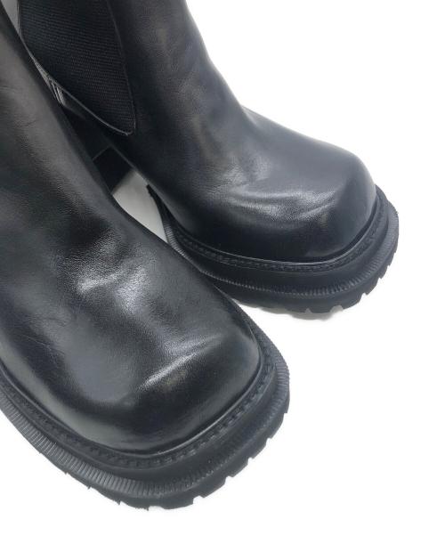TOGA（トーガ）TOGA (トーガ) サイドゴアブーツ ブラック サイズ:記載なしの古着・服飾アイテム