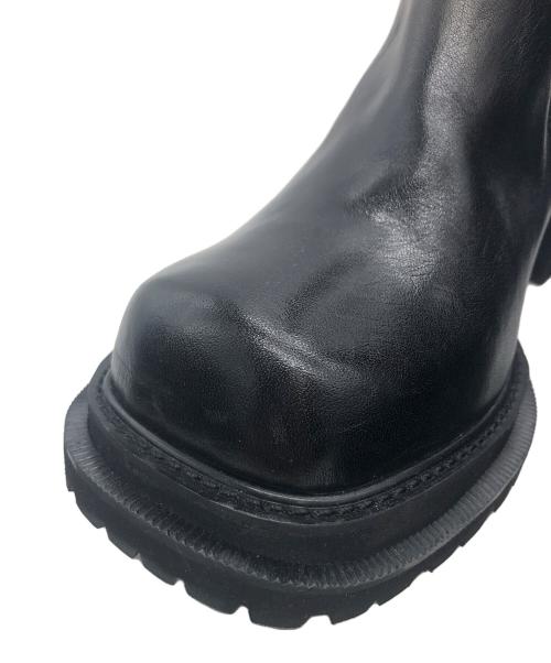 TOGA（トーガ）TOGA (トーガ) サイドゴアブーツ ブラック サイズ:記載なしの古着・服飾アイテム