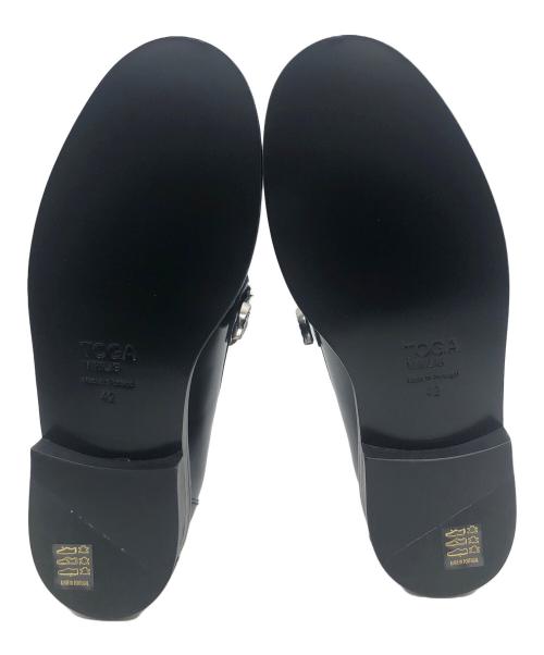 TOGA PULLA（トーガ プルラ）TOGA PULLA (トーガ プルラ) AJ826 ブラック サイズ:42の古着・服飾アイテム