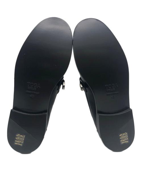 TOGA VIRILIS（トーガ ビリリース）TOGA VIRILIS (トーガ ビリリース) ローファー ブラック サイズ:43の古着・服飾アイテム