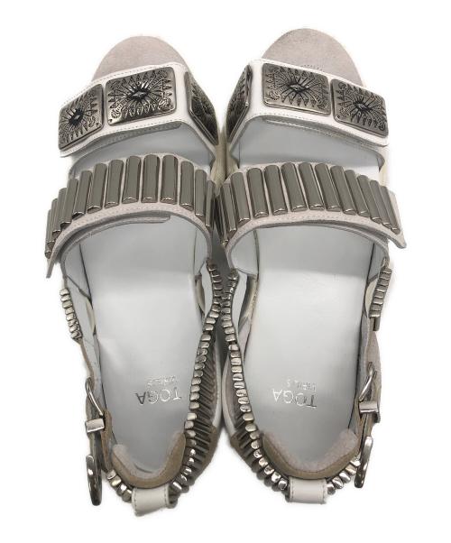 TOGA VIRILIS（トーガ ビリリース）TOGA VIRILIS (トーガ ビリリース) AJ664M ホワイト サイズ:25.5cmの古着・服飾アイテム