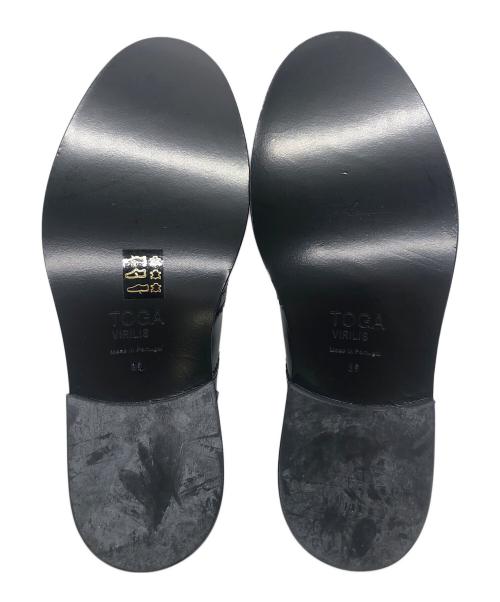 TOGA VIRILIS（トーガ ビリリース）TOGA VIRILIS (トーガ ビリリース) AJ855 ブラック サイズ:24.5cmの古着・服飾アイテム