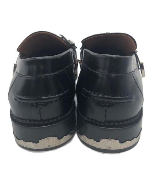 TOGA VIRILIS（トーガ ビリリース）TOGA VIRILIS (トーガ ビリリース) AJ826　ローファー ブラック サイズ:43の古着・服飾アイテム