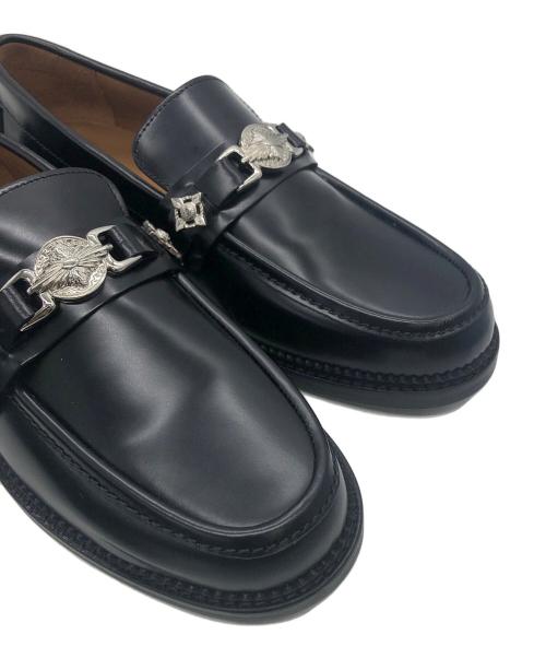 TOGA VIRILIS（トーガ ビリリース）TOGA VIRILIS (トーガ ビリリース) AJ826　ローファー ブラック サイズ:43の古着・服飾アイテム